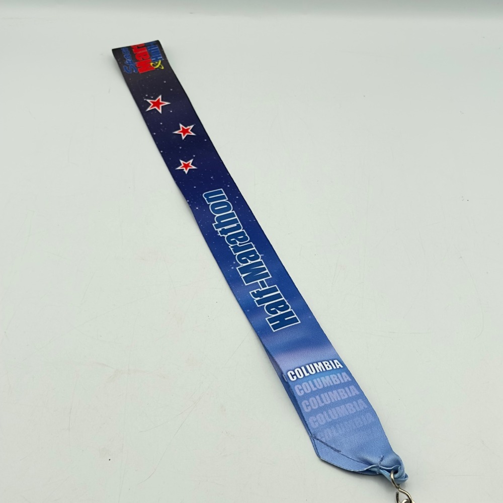 Space Coast Half Marathon Medal Columbia STS-1 Silver Blue 2013 OS Runner NASA - Picture 6 of 8